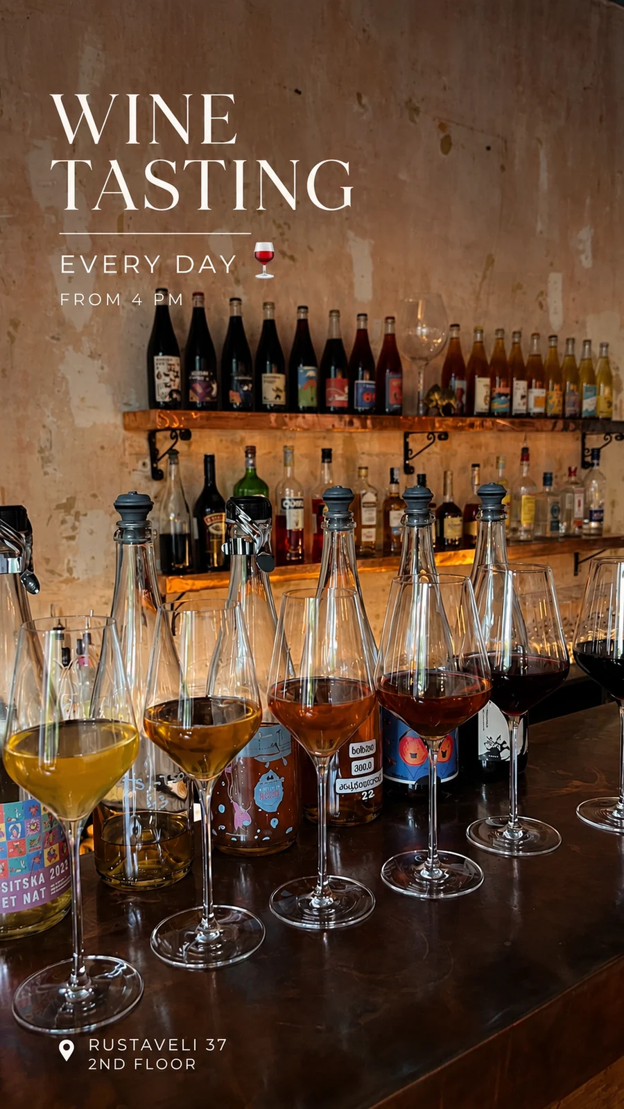 Bu&Khari tasting event